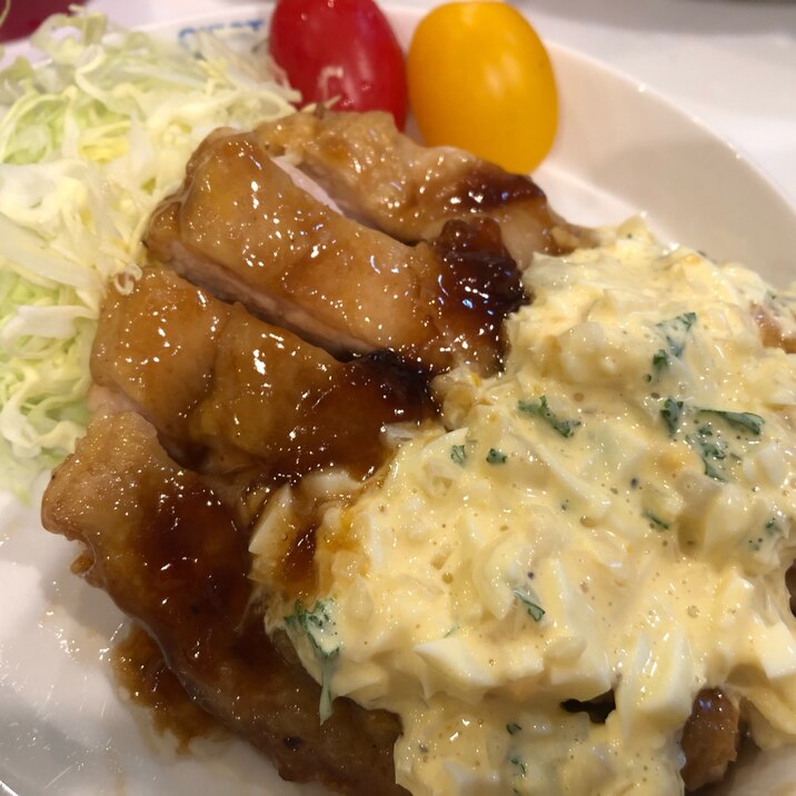 鶏もも肉とらっきょで作るチキン南蛮